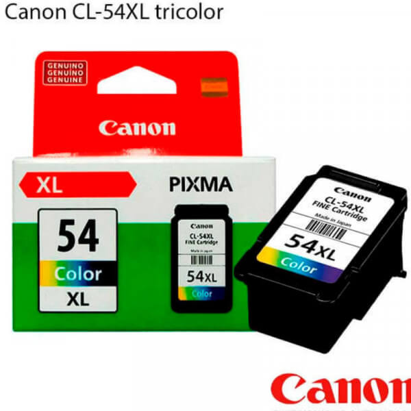 CARTUCHO CANON 54XL COLOR E401/402/471/481 300 PAG CL54XL