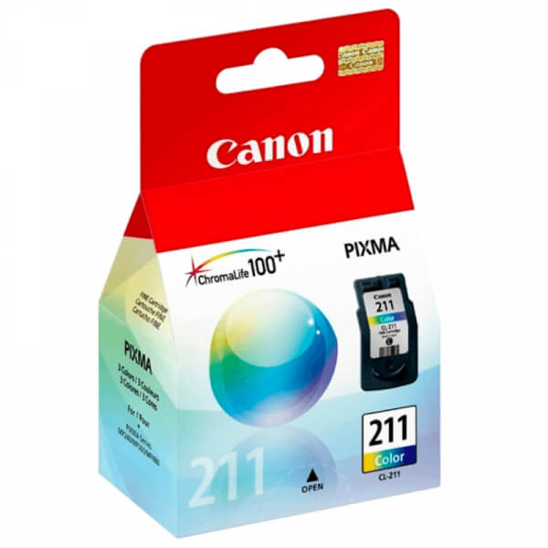 CARTUCHO CANON 211 COLOR MP240/MP250/MP480/MP490/MX320/MX330 255 PAG CL211