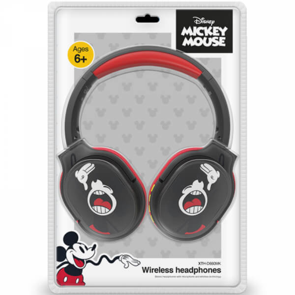 AURICULAR XTH-D660MK XTECH DISNEY MICKEY MOUSE HEADPHONES BT WLS W/MIC
