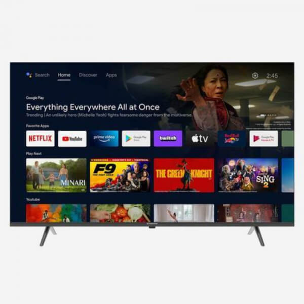 TELEVISOR INDURAMA 50 4K ANDROID 11 CON CONTROL CON MANDO DE VOZ