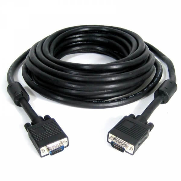CABLE VGA 10 METROS NEGRO ANERA
