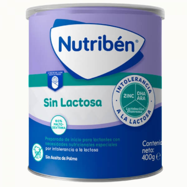 NUTRIBEN SIN LACTOSA 400GR