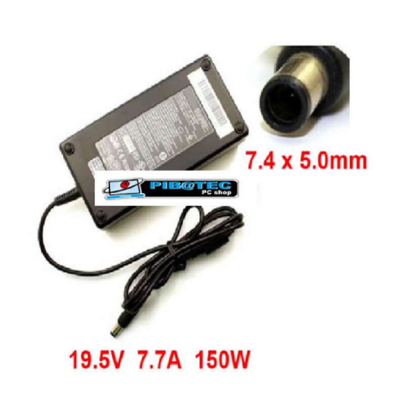 CARGADOR PARA PORTATIL HP 19.5 V 7.7 A DC 4*5 0* 0.5 AE