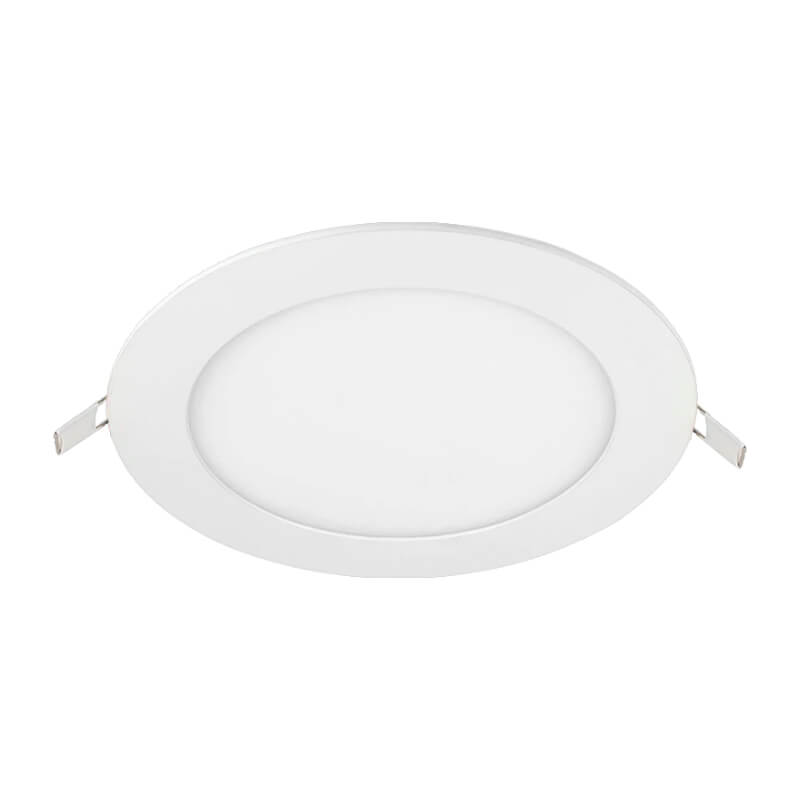 Panel LED Redondo Empotrado 12W