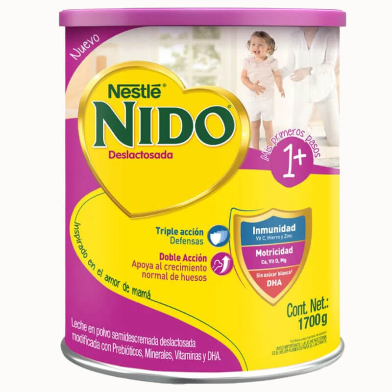 NIDO DESLACTOSADA 1+ 1700 GR