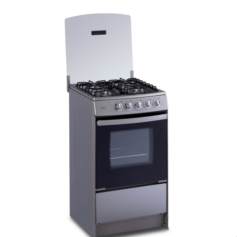COCINA 4 QUEMADORES INNOVA BREZO CROMA A GAS