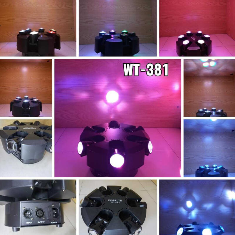 Robotica LED guiratoria
