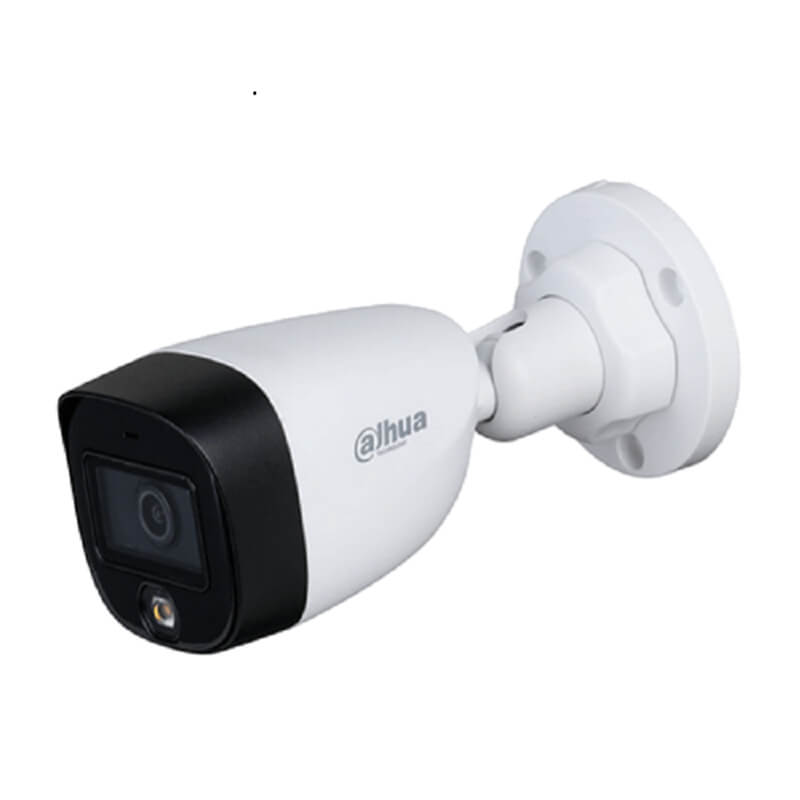 Dahua | Cámara Bullet HD DH-HAC-HFW1209C-LED | Full-Color 24/7 | Visión Nocturna a Todo Color | IP67 Resistente al Agua