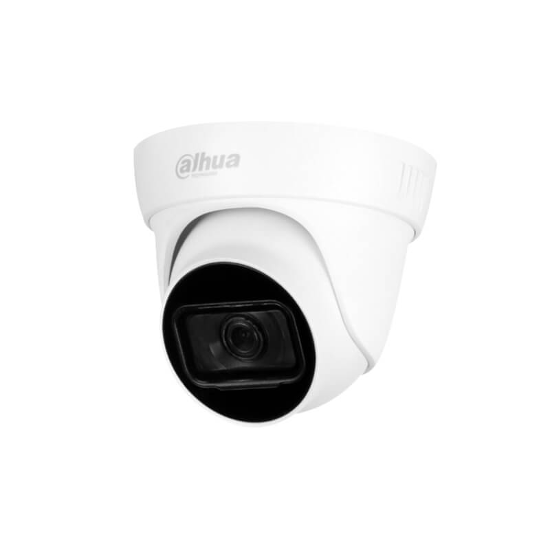 Dahua | Cámara Domo HDCVI 2MP | IR Inteligente 30m | Micrófono Integrado IP67