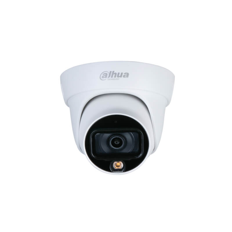 Dahua | Cámara Domo HDCVI 2MP | Full-Color 24/7 | Lente Fijo 2.8mm o 3.6mm | IP67