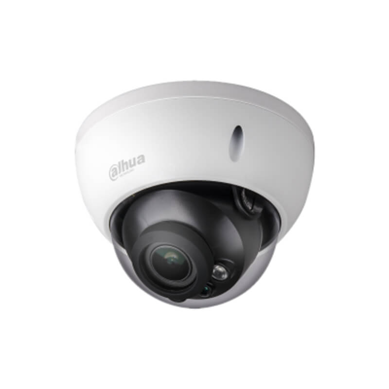 Dahua | Cámara Domo HDCVI 4MP | Lente Motorizado 2.7-12mm | IR 30m | WDR 120dB | IP67 e IK10