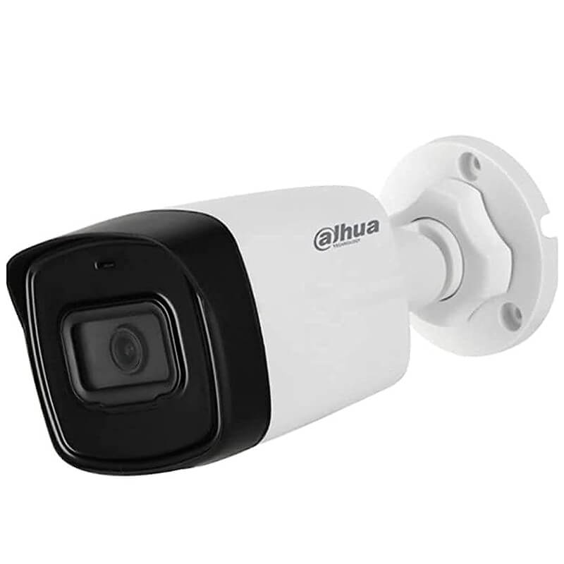 Dahua | Cámara Bullet HDCVI 5MP | IR Inteligente 80m | Micrófono Integrado | Protección IP67