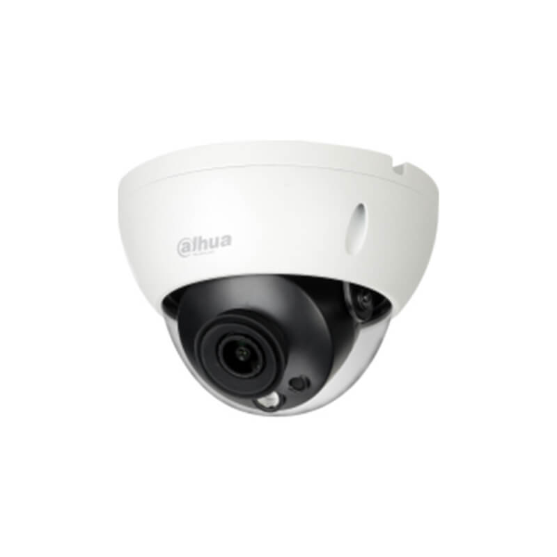 Dahua | Cámara Domo IP 8MP | WDR 120dB | IR 30m | H.265+ | IP67 e IK10 | PoE