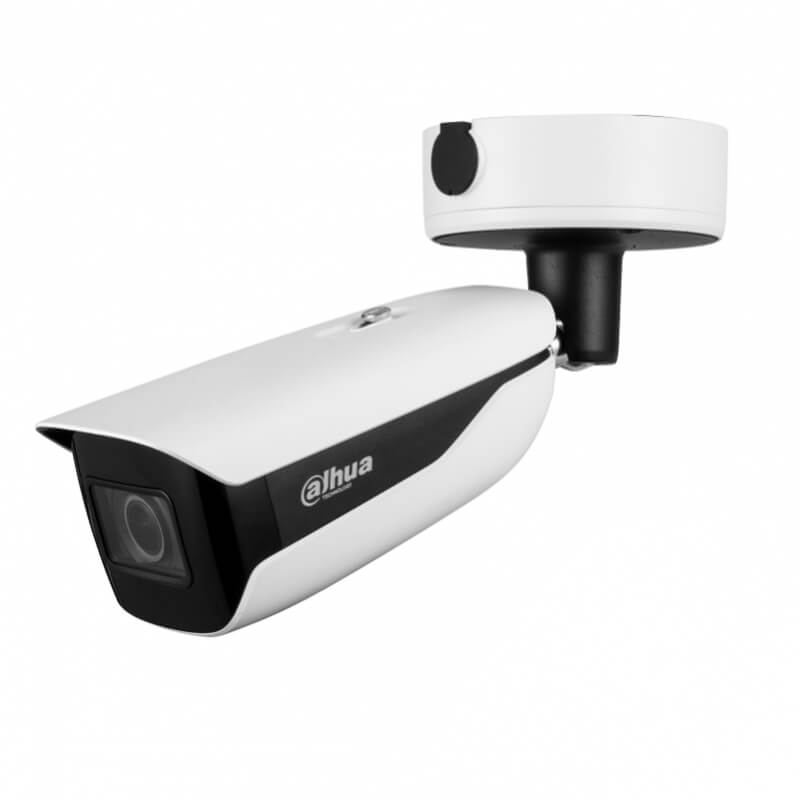 Dahua | Cámara Bullet IP 4MP | IA Perimetral y Reconocimiento Facial | Lente Motorizado 2.7-12mm | Protección IP67 e IK10