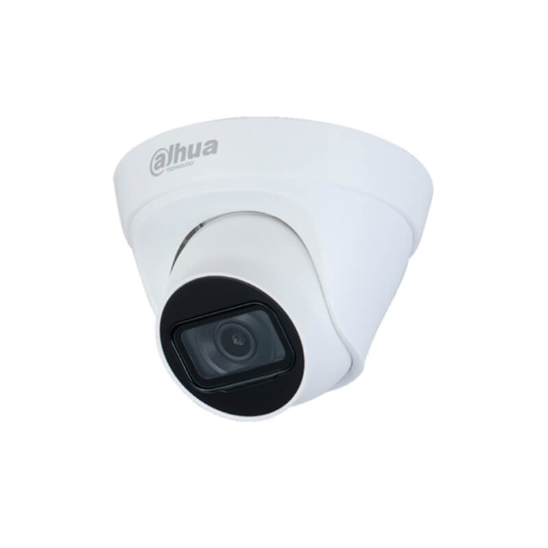 Dahua | Cámara Domo IP 4MP | IR Inteligente 30m | Micrófono Integrado | IP67 PoE