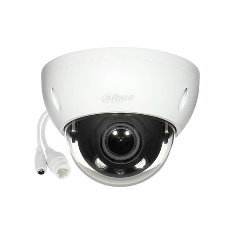 Dahua | Cámara Domo IP 4MP | Lente Motorizado 2.8-12mm | IR 40m | H.265+ | IP67 e IK10
