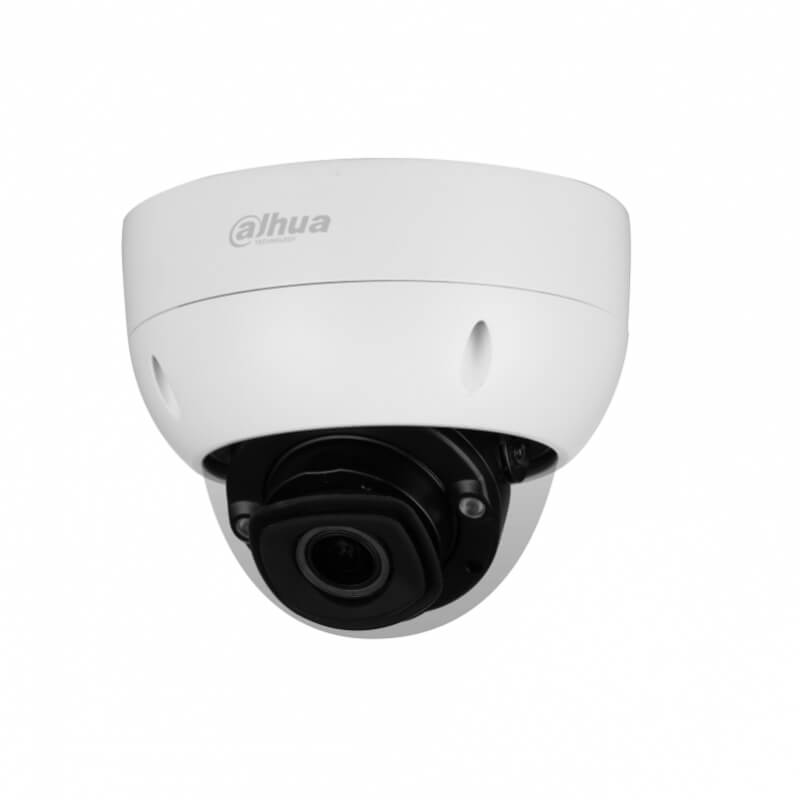 Dahua | Cámara Domo IP 4MP | Inteligencia Artificial y Reconocimiento Facial | Lente Motorizado 2.7-12mm | IP67 e IK10