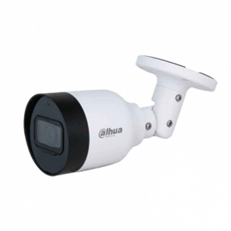 Dahua | Cámara Bala IP 5MP | IR Inteligente 30m | Micrófono Integrado | IP67 PoE