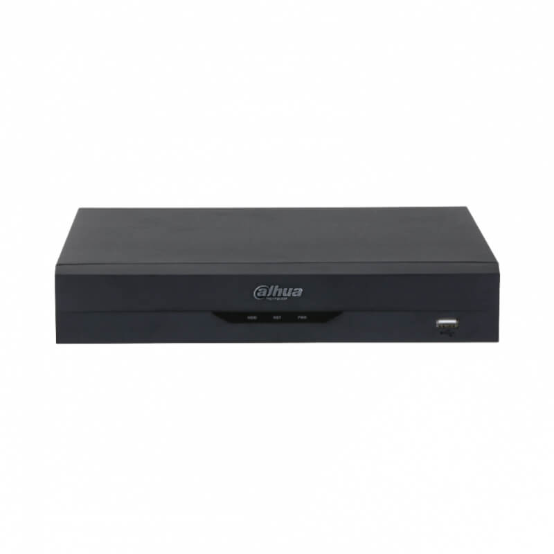 Dahua | NVR 4 Canales WizSense | IA Perimetral | H.265+ | 4K