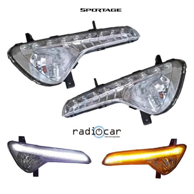 Halogenos Led Neblineros Kia Sportage R