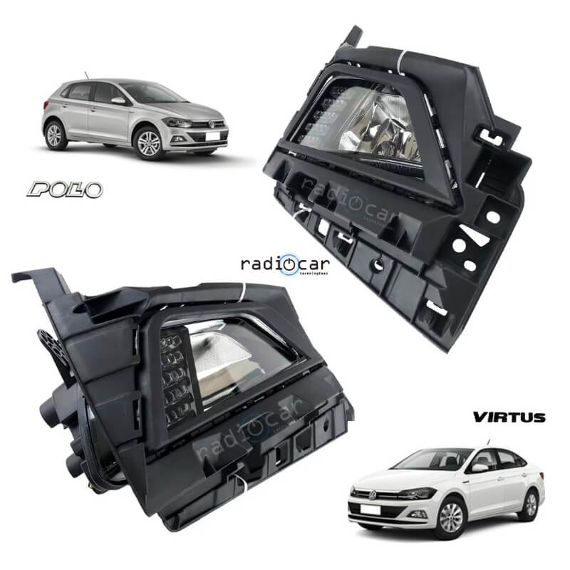 Halogenos Led Neblineros Volskwagen Virtus / Polo VW