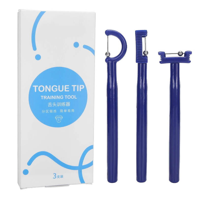 Set talk tools / entrenador muscular bucal 3 piezas