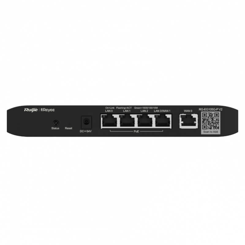 Switch Gigabit Ruijie-Reyee RG-EG105G V2 | Alta Velocidad para Empresas