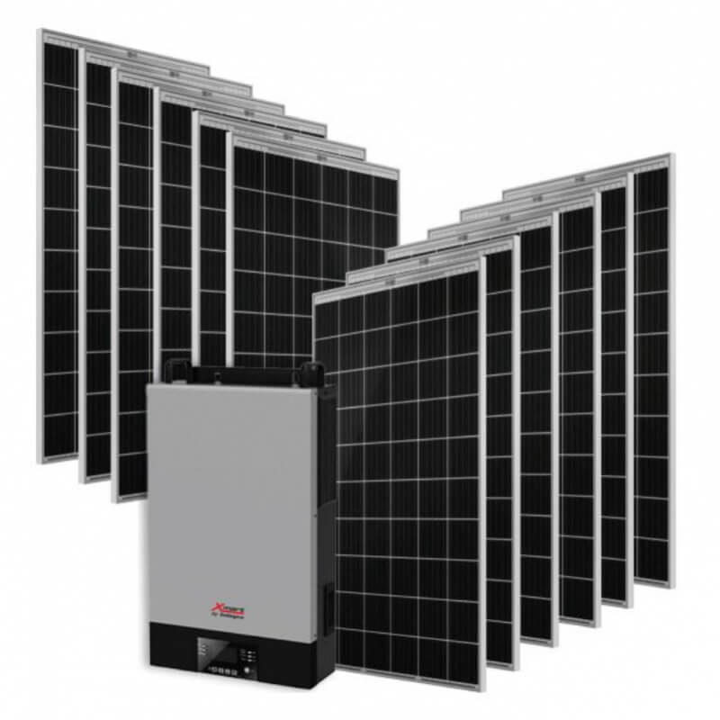 PANELES SOLARES KIT XMART INVERSOR 6KVA