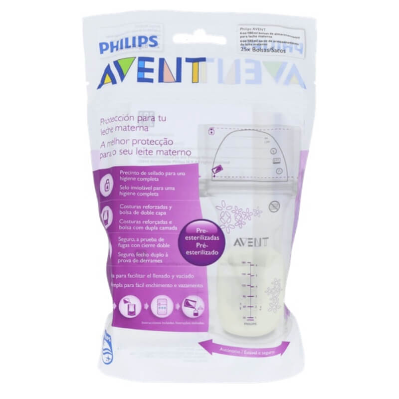 Fundas para leche materna Avent