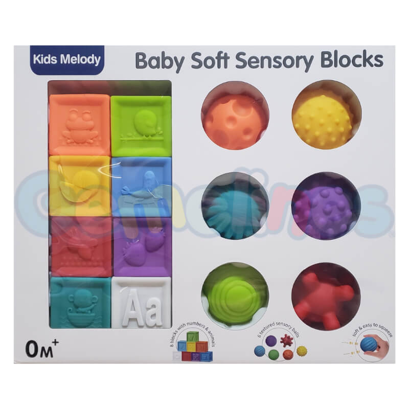 JUEGO SENSORIAL DE BLOQUES Y FORMAS