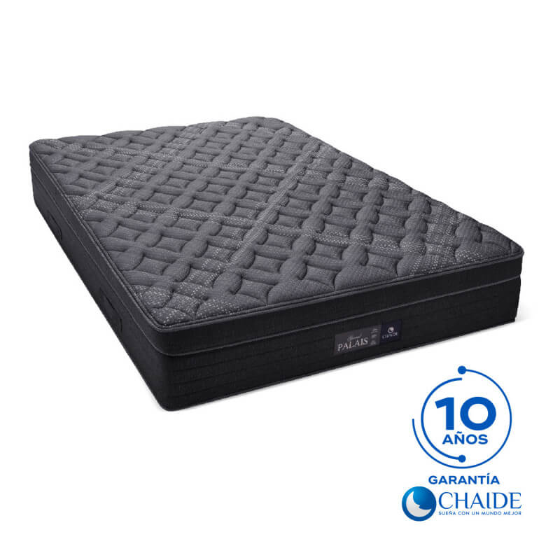 COLCHON CHAIDE GRAND PALACE TRADICIONAL Y DARK 2 PLAZAS Y MEDIA