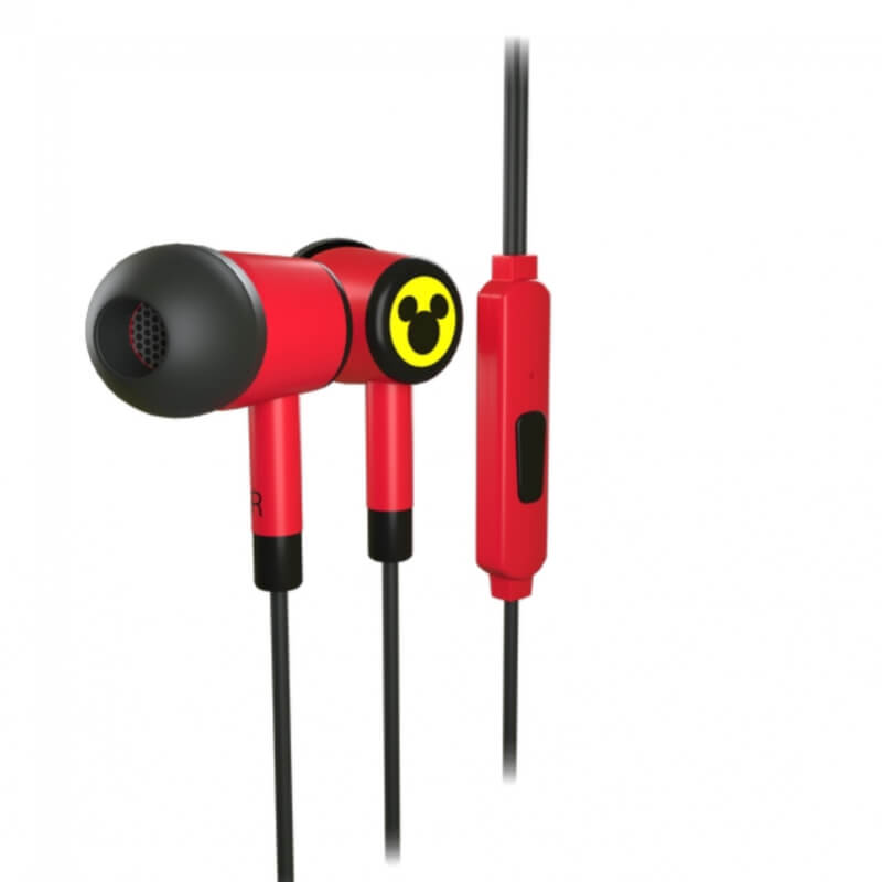 AUDÍFONOS CON CONTROL EN LÍNEA Y MICRÓFONO EDICIÓN MICKEY MOUSE XTE-D100MK