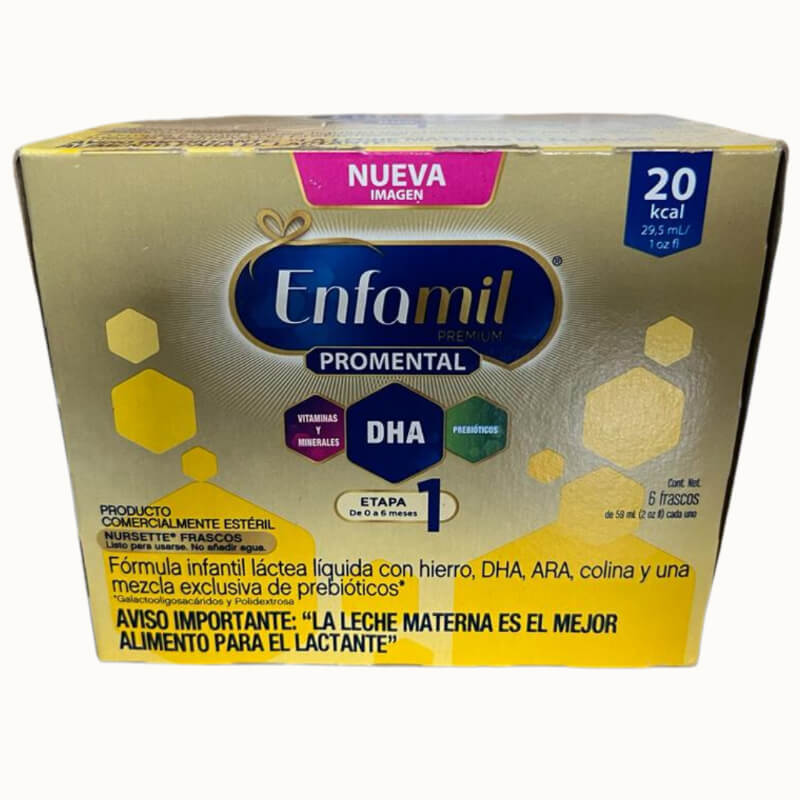 ENFAMIL 1 LIQUIDA 20 Kcal 6 FRASCOS 59 ml