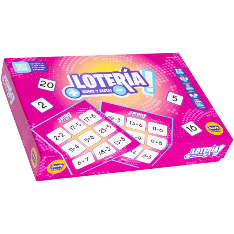 Lotería de Sumas y Restas