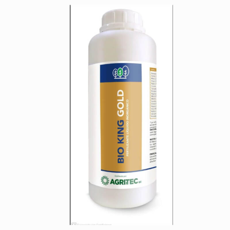 BIOKING GOLD 1 LTR: Estimulador de Crecimiento Vegetal - Mayor Rendimiento