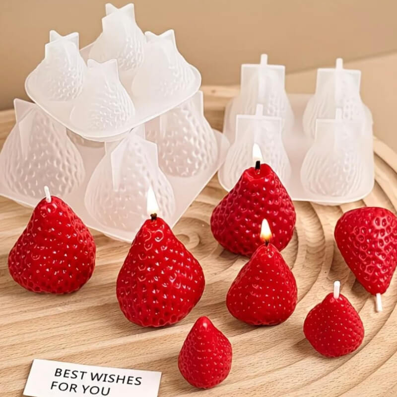 molde de Fresas en 3D