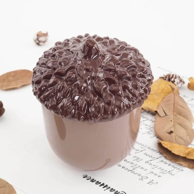 Molde de silicona de CONTENEDOR BELLOTA para uso en Velas, resina, yeso.