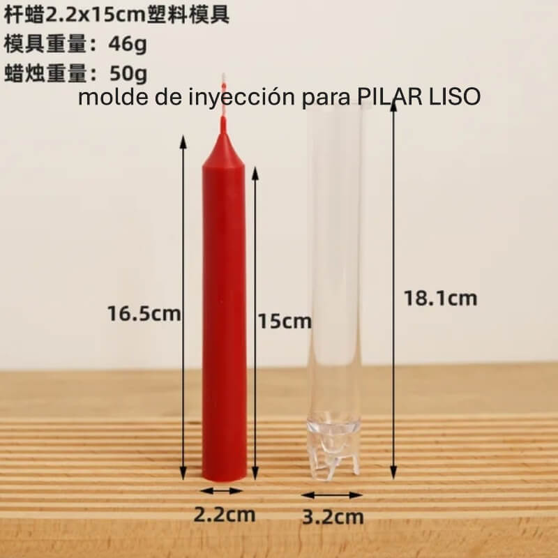 molde de inyección para PILAR LISO