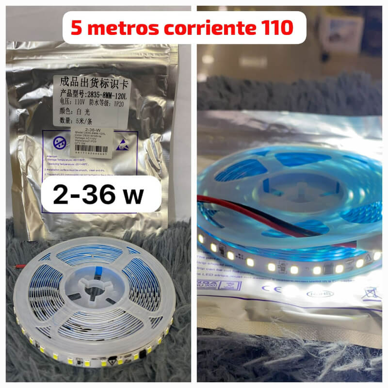 CINTA LED 5M TONO BLANCO