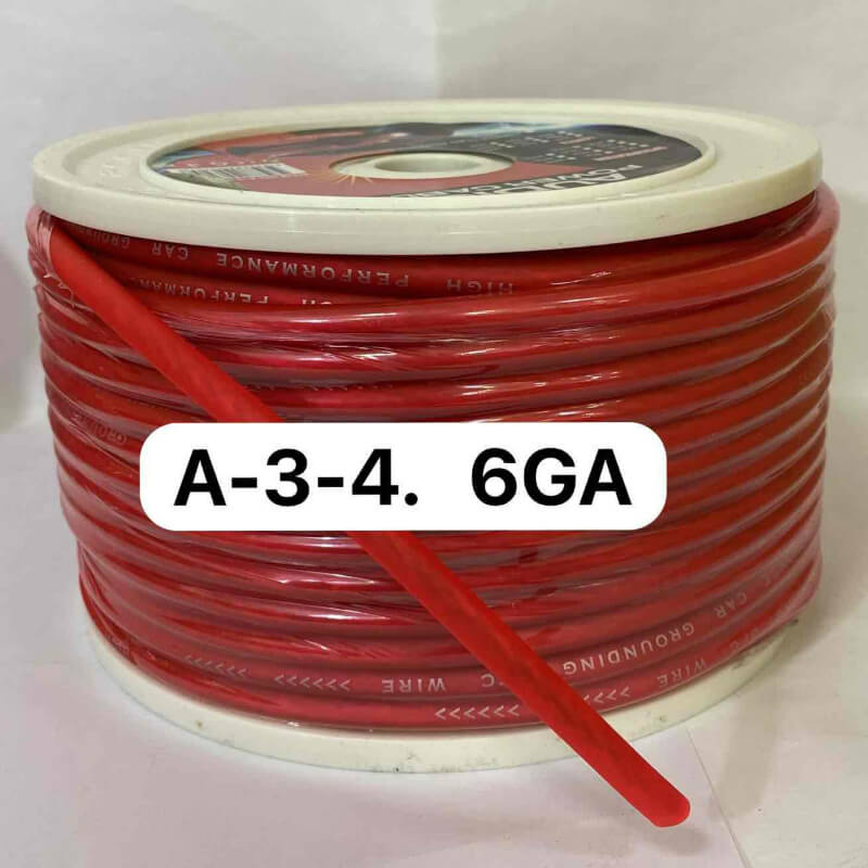 CABLE AUTOMOTRIZ AUDIO #6