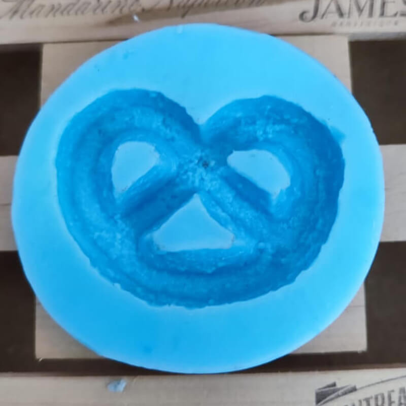 molde de GALLETA PRETZEL