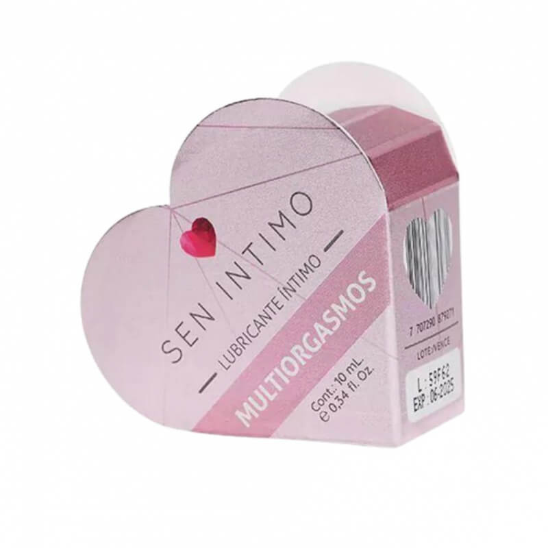 Lubricante Multiorgasmos Sen Íntimo 10ml: Potenciador del Placer Femenino para Orgasmos Más Intensos y Duraderos