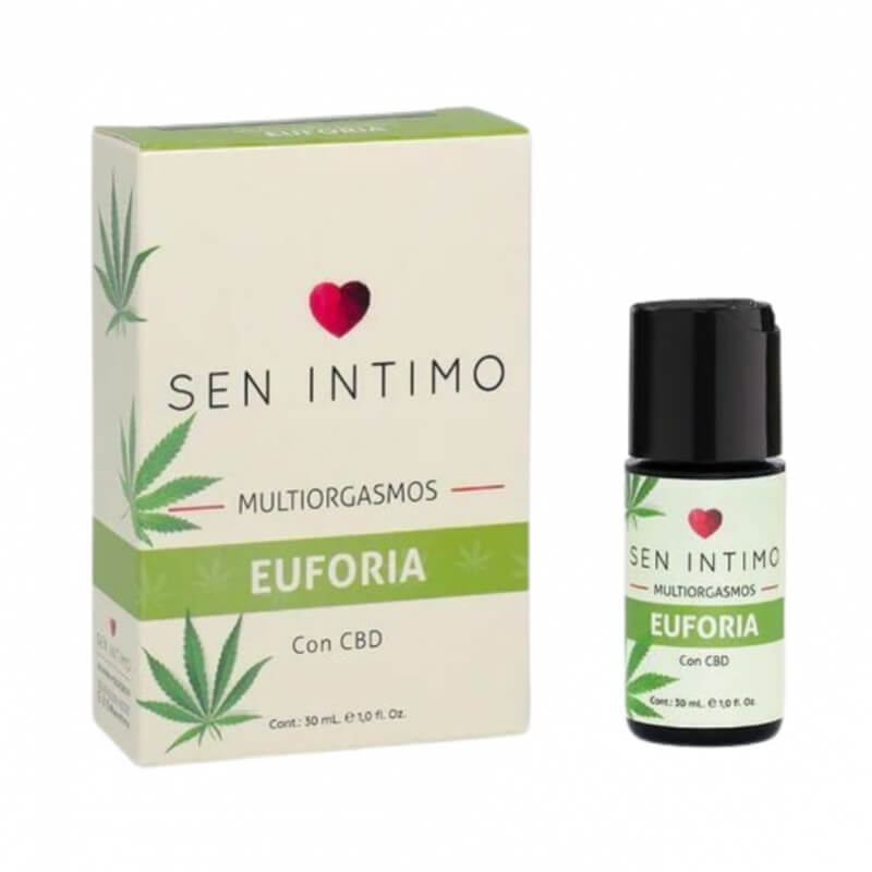 Lubricante Multiorgasmos Euforia Con Cannabis Sen Intimo 30ml