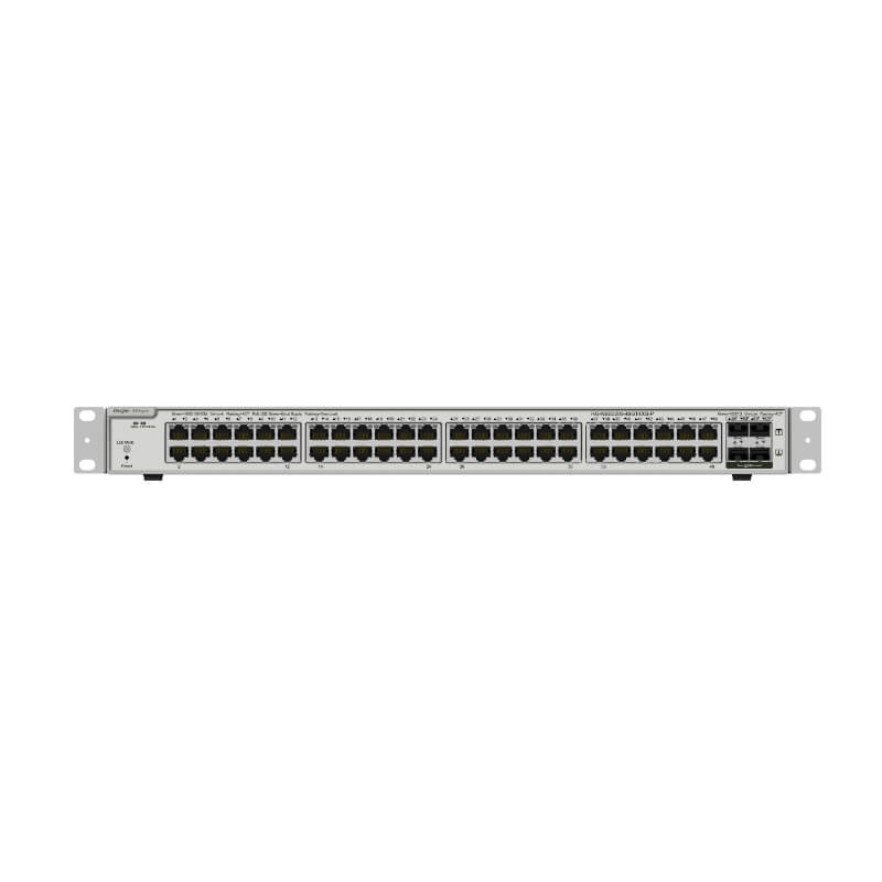 Switch Gigabit Ruijie de 48 Puertos PoE+ | Alta Velocidad para Redes Empresariales