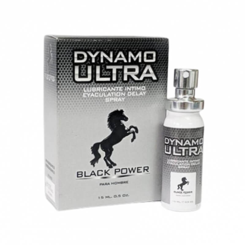 Retardante Masculino Dynamo Ultra Black Power - Eyaculación Precoz Avanzada