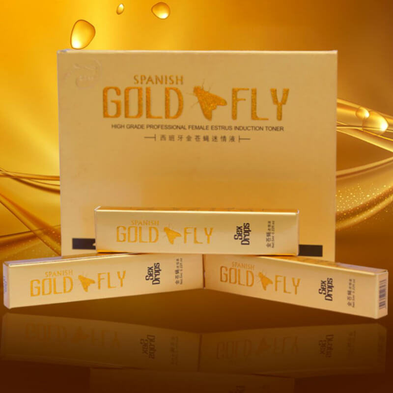 Spanish Gold Fly 3 Dosis: Potenciador Femenino del Deseo Sexual y Orgasmo Intenso