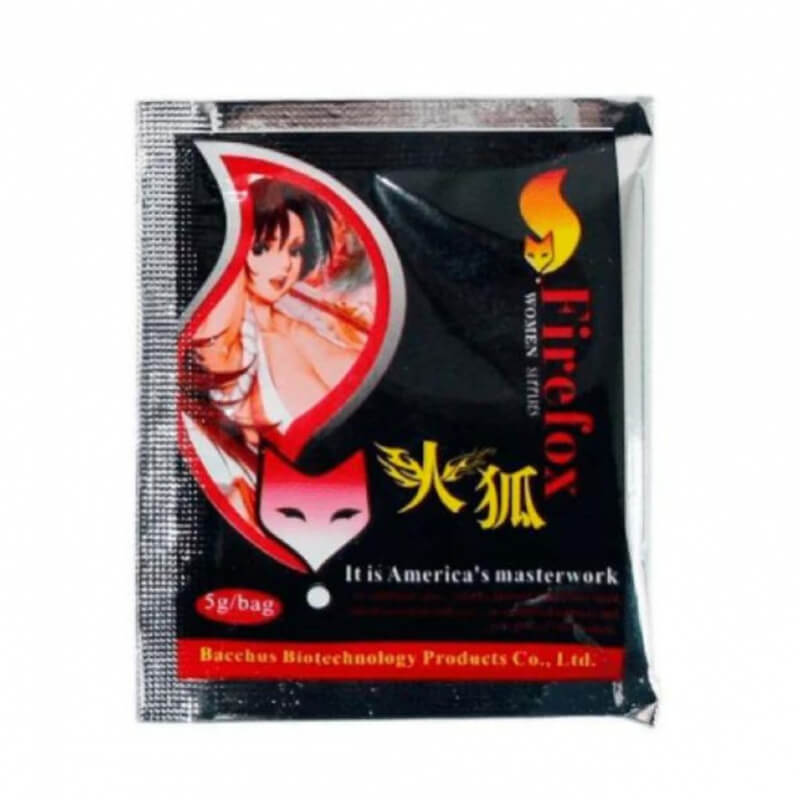 Firefox: Estimulante Sexual Femenino - Aumenta el Deseo y Placer Íntimo (5 Sobres x 5g)