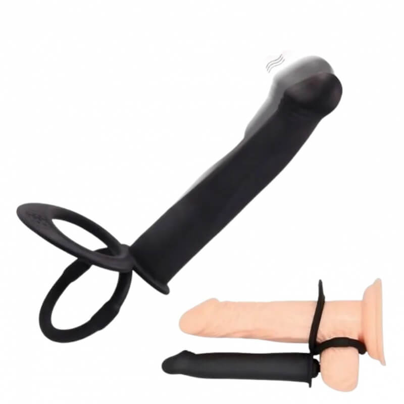 Anillo vibrador para doble penetración