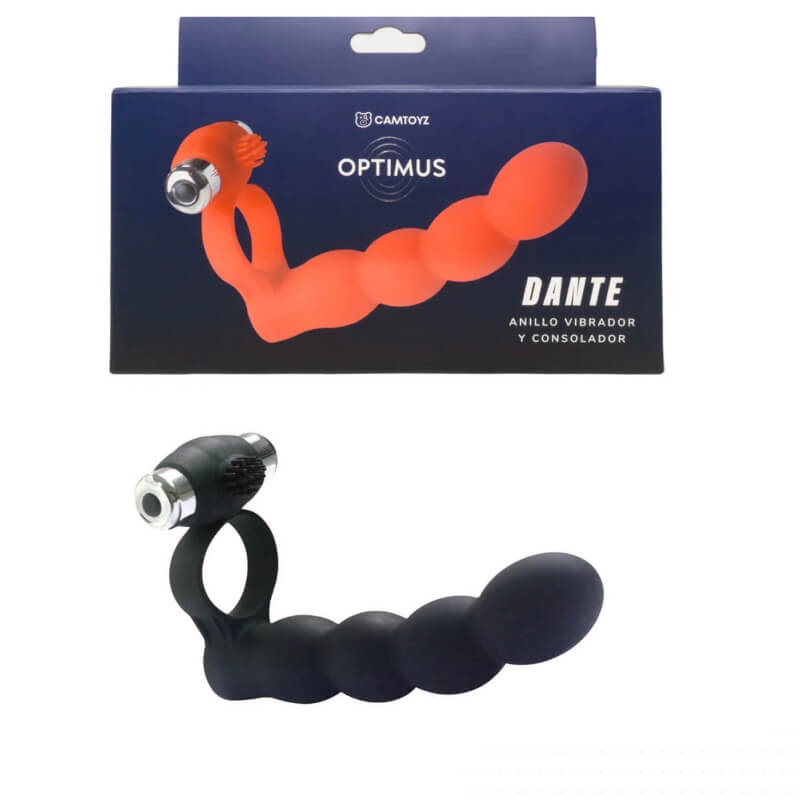 Anillo vibrador para doble penetración lovers con estimulación de clítoris retarda la eyaculación precoz en hombres
