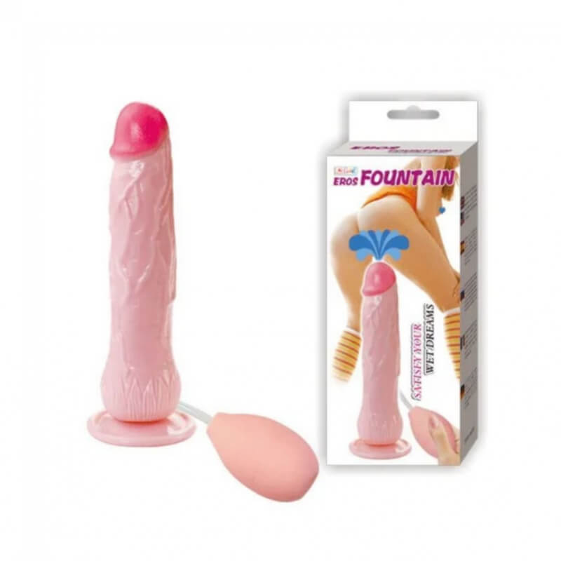 Consolador Eyaculador realistico 20cm